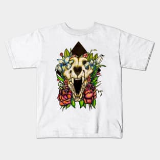 Skull & Flowers Kids T-Shirt